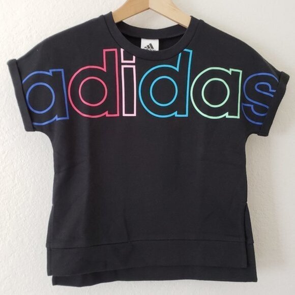 NWT - Adidas Exploded Outline Linear Tee - Size Small - Picture 1 of 2